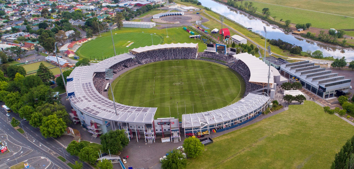 Figure 1. Artist impression of the UTAS Stadium transformation. 